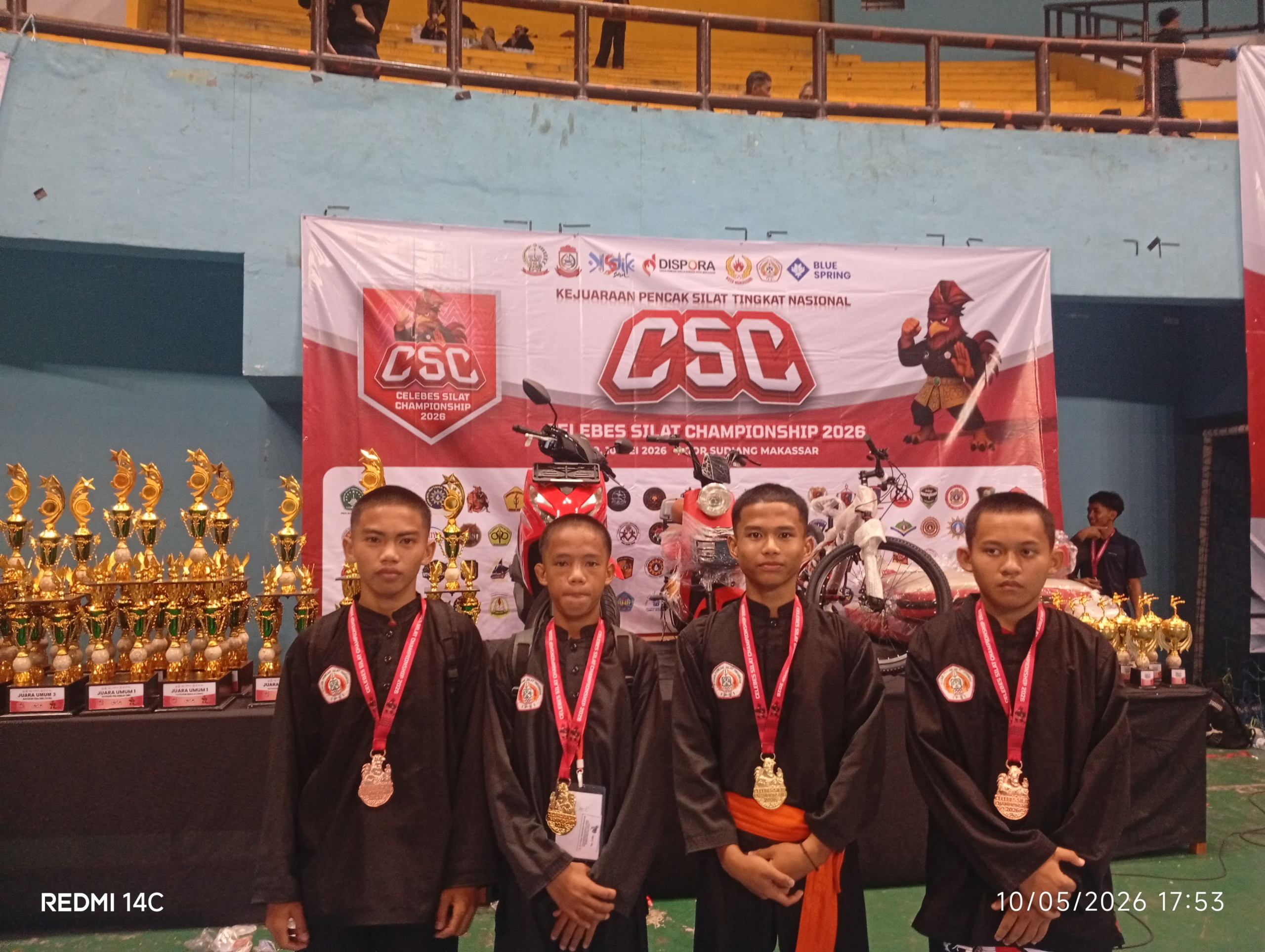 Santri MBS Enrekang Borong 9 Medali di Kejuaraan Nasional Celebes Silat Championship 2026