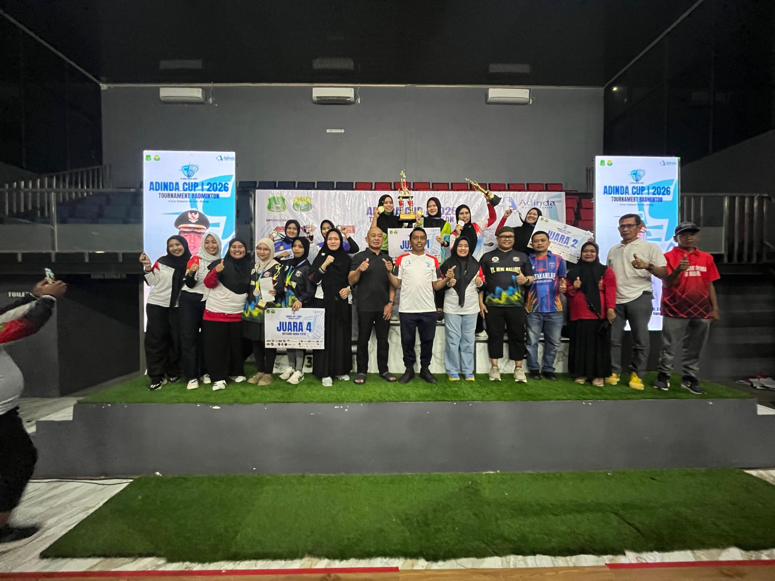 Bupati Sidrap Apresiasi RS Adinda Medical Centre pada Penutupan Adinda Cup I 2026