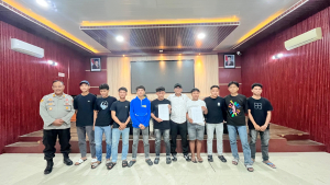 Perkelahian Antar Kelompok Pemuda di Anggeraja Berakhir Damai, Satreskrim Polres Enrekang Kedepankan Restorative Justice