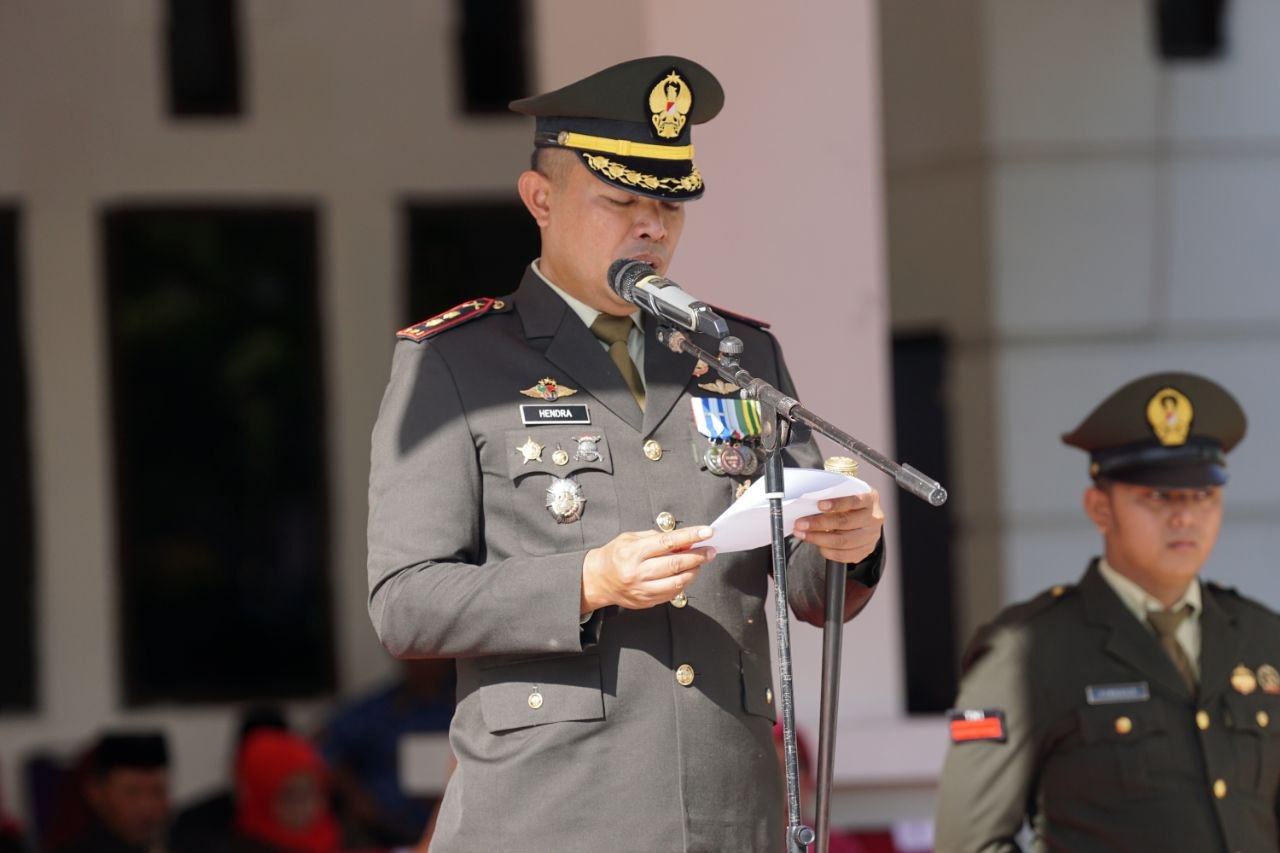 Dandim 1419/Enrekang Pimpin Upacara Harkitnas ke-118