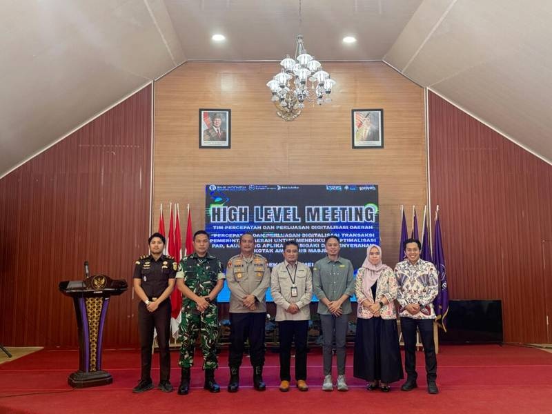 Kapolres Enrekang Hadiri HLM TP2DD dan Launching MASIGAKI, Tegaskan Komitmen Dukung Transformasi Digital Daerah