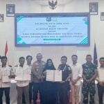 Kapolres Enrekang Hadiri Penandatanganan Kerja Sama Kejari dan Pemerintah Desa untuk Perkuat Tata Kelola Desa