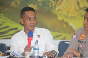 KBO Sat Reskrim Polres Enrekang Paparkan Capaian Kinerja Penanganan Perkara dan Penguatan Restorative Justice dalam Anev Sitkamtibmas TW I