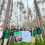 Penghijauan Hutan Pinus Pasongken, HIMAGRO UNIMEN Tegaskan Komitmen pada Lingkungan