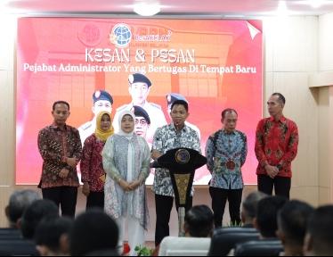 Pisah Sambut di Lingkup Kanwil BPN Sulawesi Selatan Berlangsung Penuh Kebersamaan