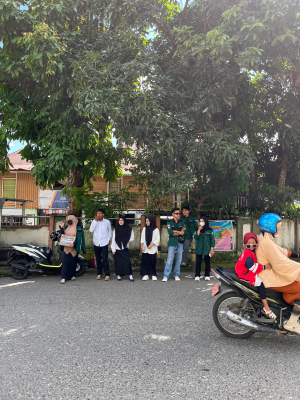 IKMB Bersama HIMAGRO, Hima BK, dan Hima MBI Galang Dana untuk Warga Terdampak Kebakaran