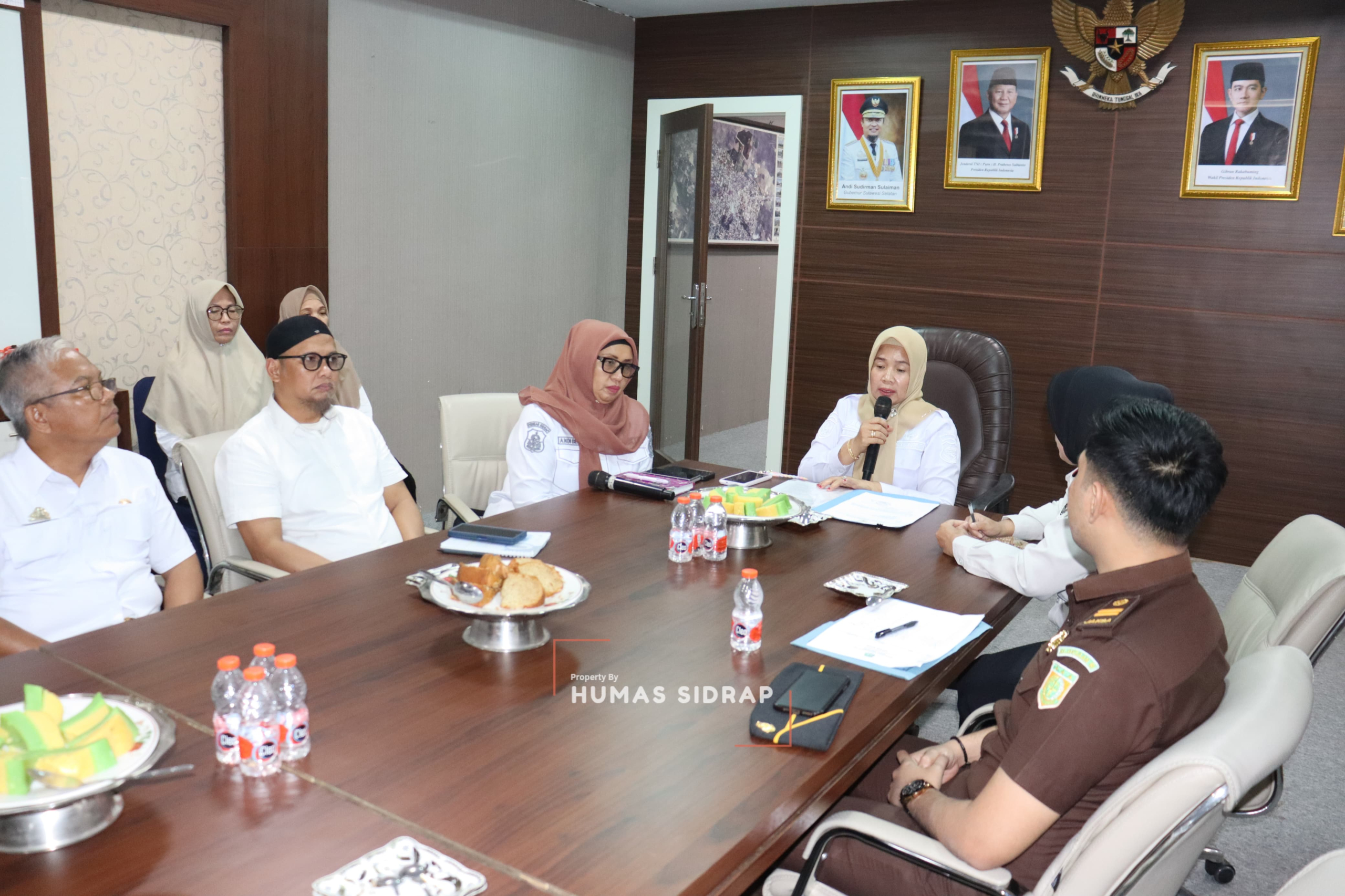 Pemkab Sidrap Tindak Lanjuti PKS dengan Bapas Watampone untuk Pelaksanaan Pidana Sosial