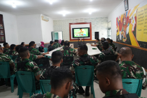 Euforia Piala Dunia 2026, Kodim 1419/Enrekang Gelar Nobar Bola Gembira Bersama Masyarakat
