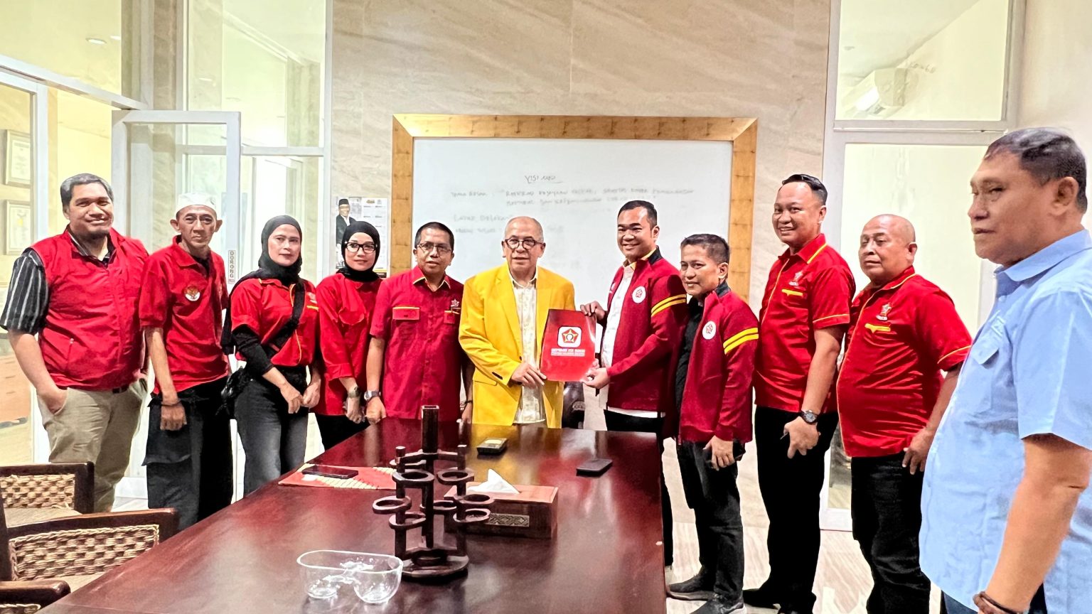 SOKSI Sulsel Solid Dukung IAS Jelang Musda Golkar, Serukan Persatuan Kader