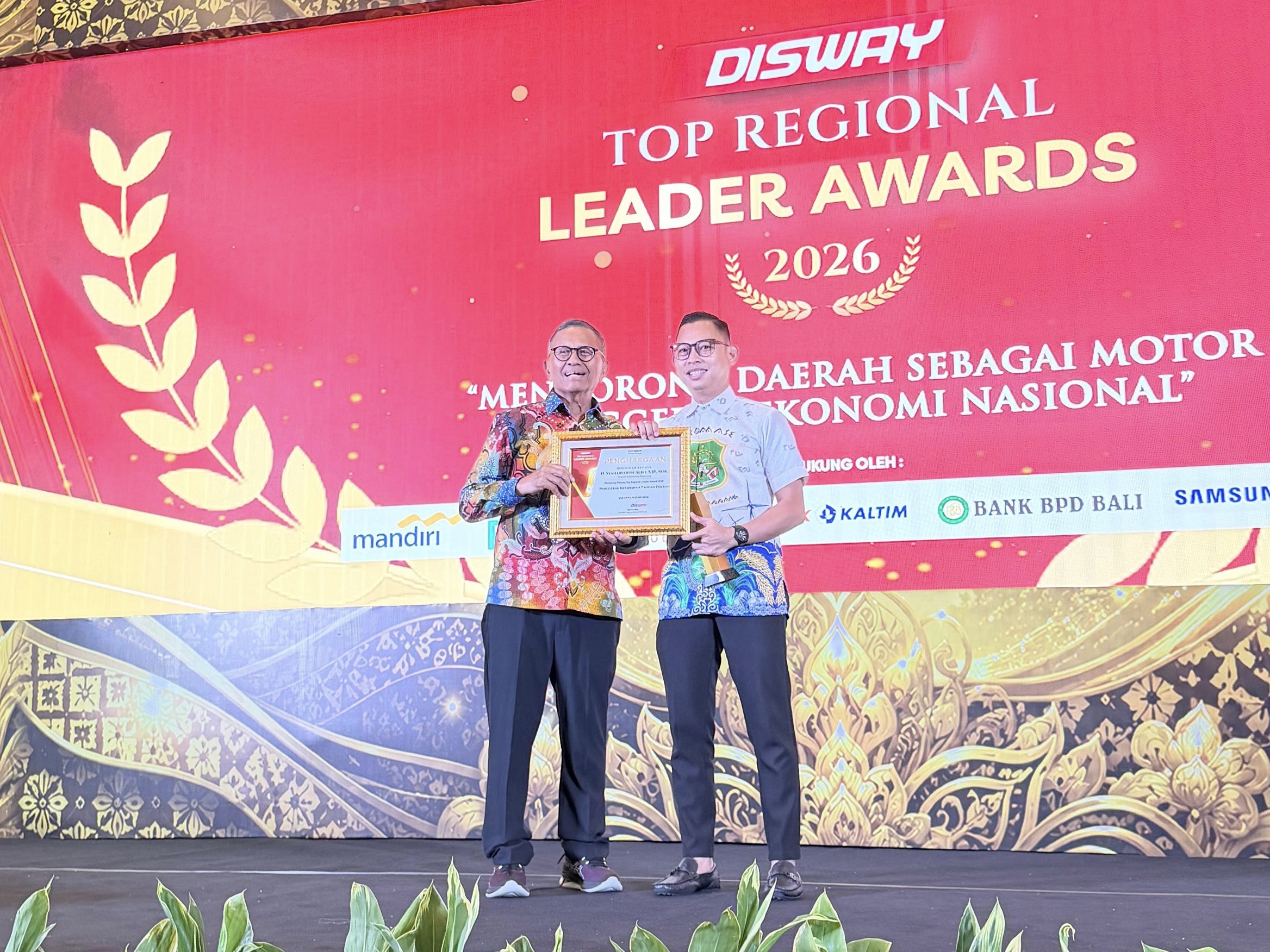 Pemda Sidrap Sabet Penghargaan Nasional, Diakui sebagai Penggerak Ketahanan Pangan Daerah