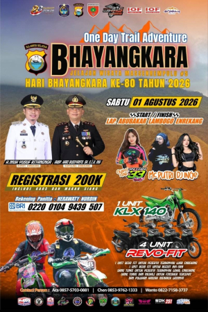 Jelang HUT Bhayangkara ke-80, Polres Enrekang Siapkan Event Spektakuler JWM #5, Ajak Rider dan Masyarakat Ramaikan Massenrempulu