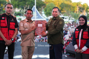 Sambut Ribuan Mahasiswa Unhas, Bupati Syaharuddin: Welcome, Ahlan wa Sahlan