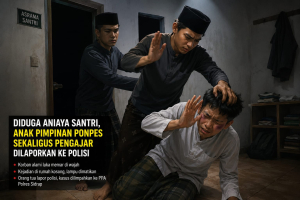 Dugaan Penganiayaan Santri, Anak Pimpinan Ponpes Sekaligus Pengajar Dilaporkan ke Polisi