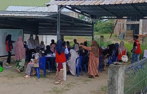 Tim Kesehatan Puskesmas Tandutedong, Posyandu Seruni 3 Salobukkang Dan KKN Profesi Unhas Gelar Pemeriksaan Kesehatan Lansia