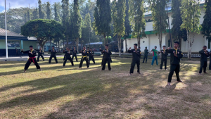 Cetak Prajurit Profesional, Kodim 1419/Enrekang Rutin Gelar Latihan Pencak Silat Militer