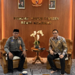 Jufri Kades Ajubissue Hadiri Pertemuan DPP AKSI dengan Hasan Nasbi, Komitmen Sukseskan Program Prioritas Presiden