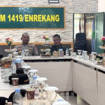 Kapolres Enrekang Jalin Silaturahmi dengan Dandim 1419/Enrekang, Perkuat Sinergitas TNI–Polri