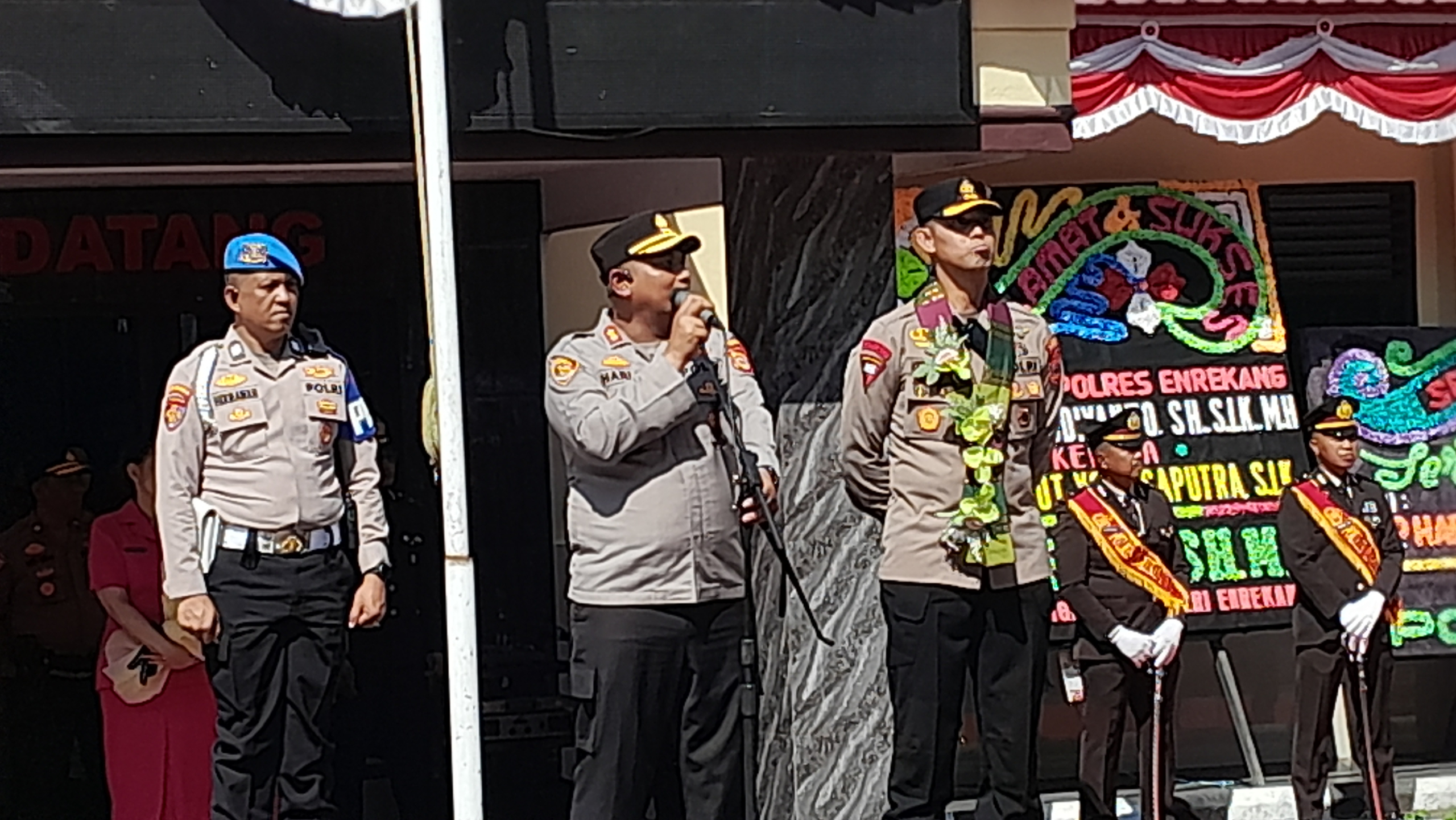 AKBP Ketut Yoga Saputra Resmi Gantikan AKBP Hari Budiyanto Pimpin Polres Enrekang
