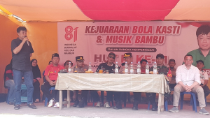Karama  Anggota DPRD Enrekang Fraksi PPP  Membuka Dengan Resmi  Turnamen Bola kasti Dan Musik Bambu serta Gerak Jalan Indah, Ikatan Pemuda,Remaja Bangkan CUP III Tahun 2026