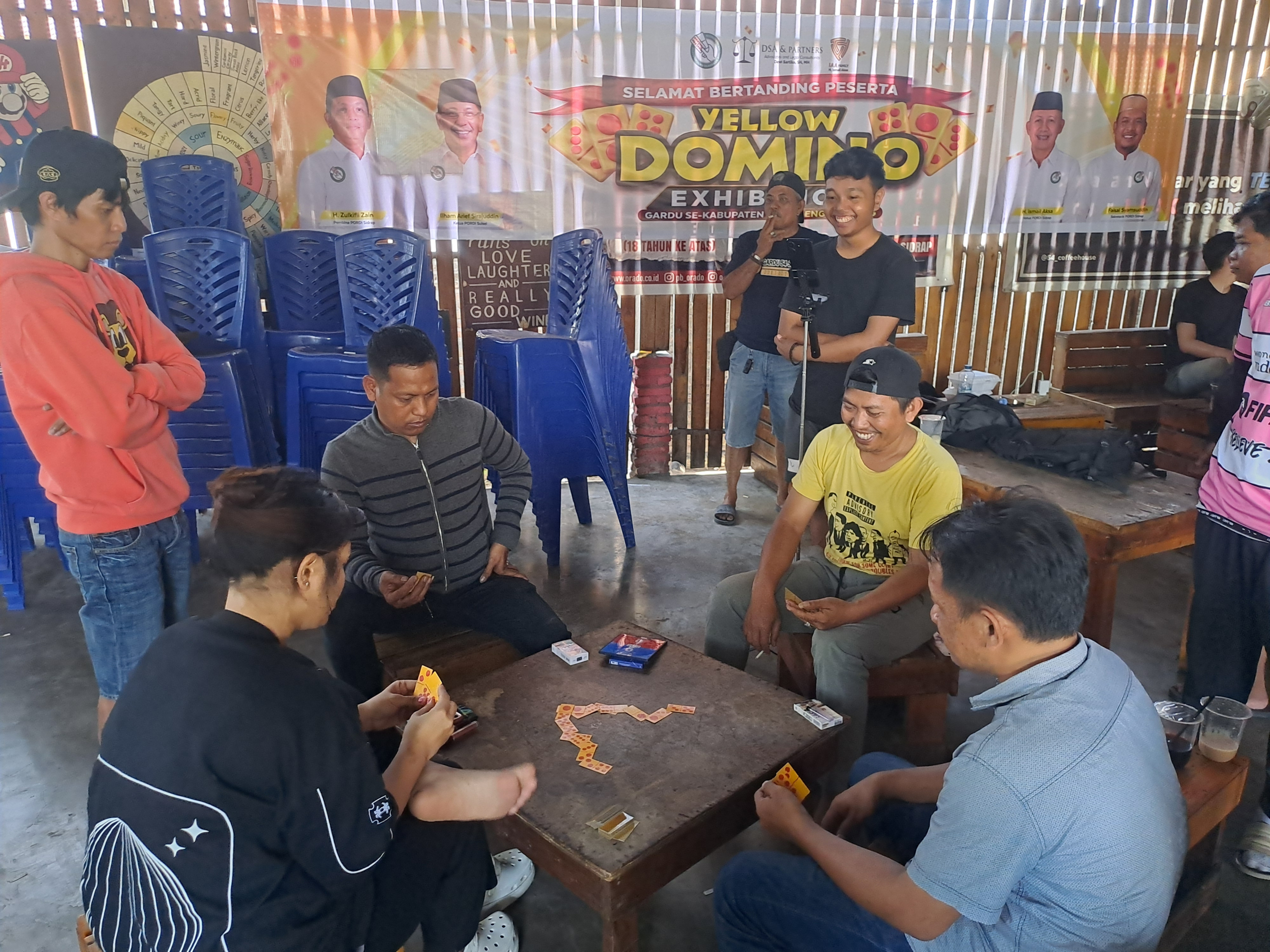 PORDI Sidrap Gelar Yellow Domino Exhibition, Total Hadiah Jutaan Rupiah