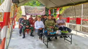 Melalui Vicon, Dandim Enrekang Ikuti Launching 2.500 Titik Jembatan Garuda dan 3.000 Titik Air Bersih