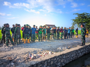 Satgas TMMD Ke-129 Kodim 1404/Pinrang Awali Pelaksanaan Kegiatan dengan Gelar Apel Pagi
