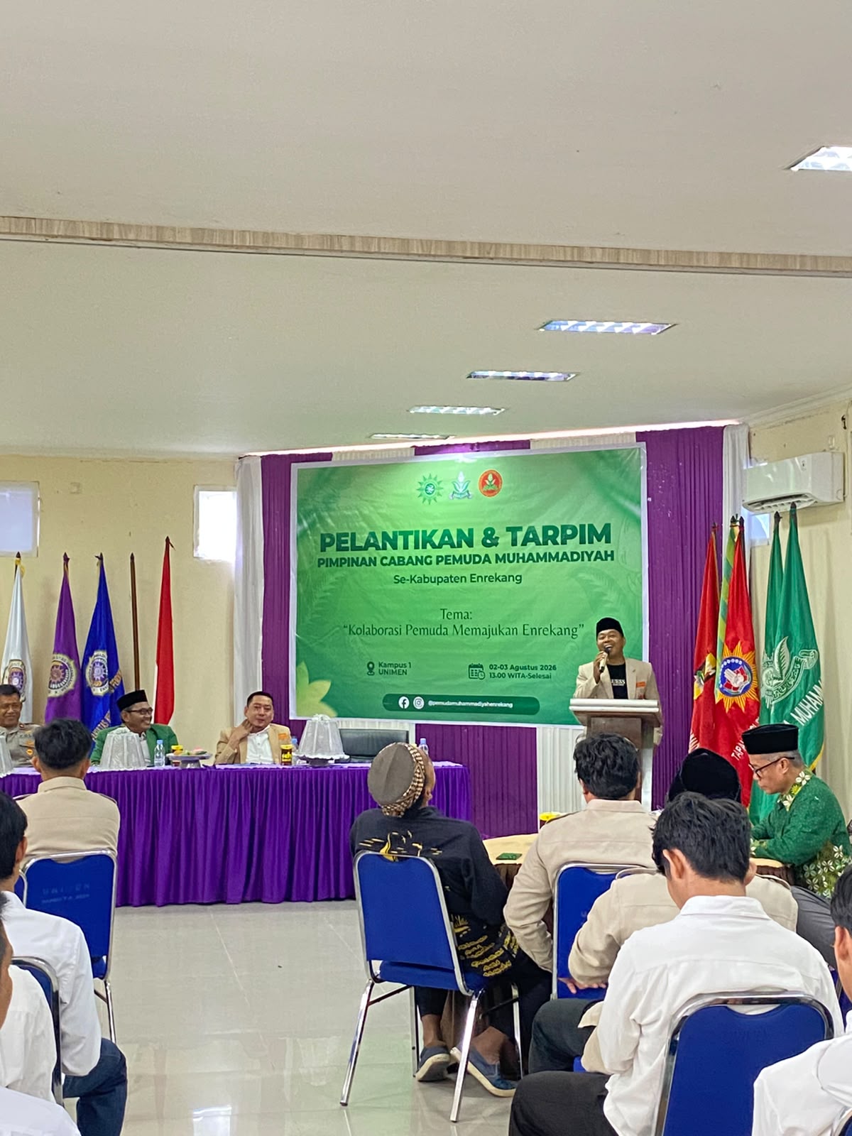 Pelantikan Serentak PCPM se-Kabupaten Enrekang, Dr. Umaruddin Dorong Penguatan Ideologi dan Kolaborasi Pemuda