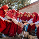 Sumur Bor TMMD Ke-129 Tuntas, Senyum Bahagia Hiasi Wajah Siswa SDN 245 Pinrang