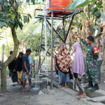 Sumur Bor TMMD Ke-129 Kodim 1404/Pinrang Hadirkan Air Bersih bagi Warga Tanratuo