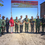 Cek Progres di Lapangan, Marsma TNI Arifaini Nur Dwiyanto, M. Han., Tinjau Sasaran Fisik TMMD Ke-129 Kodim 1404/Pinrang