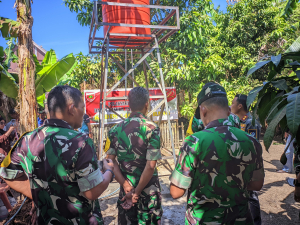 Tinjau Sumur Bor TMMD Ke-129 Kodim 1404/Pinrang, Marsma TNI Arifaini Nur Dwiyanto Tekankan Pentingnya Perawatan
