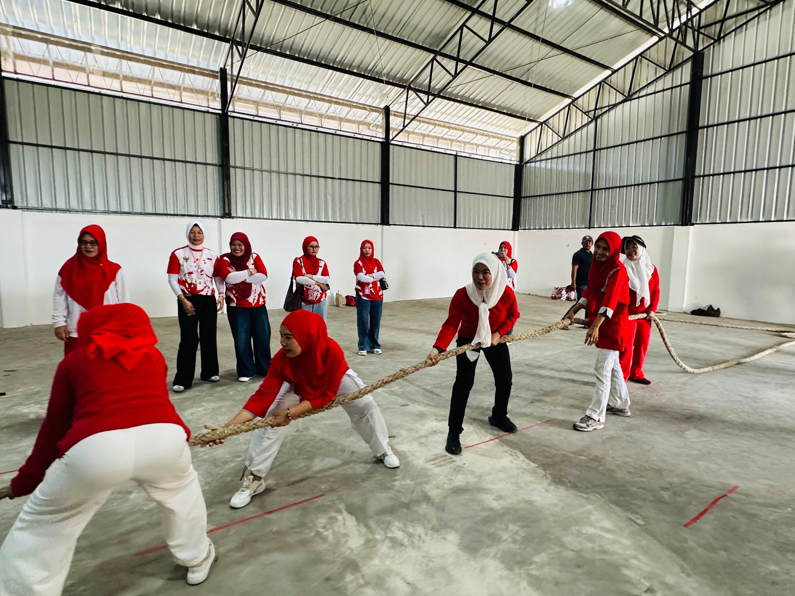 Semarak HUT RI Ke-81, Satgas TMMD Ke-129 Kodim 1404/Pinrang Hadirkan Beragam Lomba Meriah