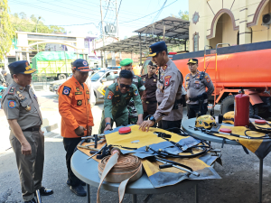 Polres Enrekang Gelar Apel Pasukan, Siapkan Langkah Antisipasi Karhutla