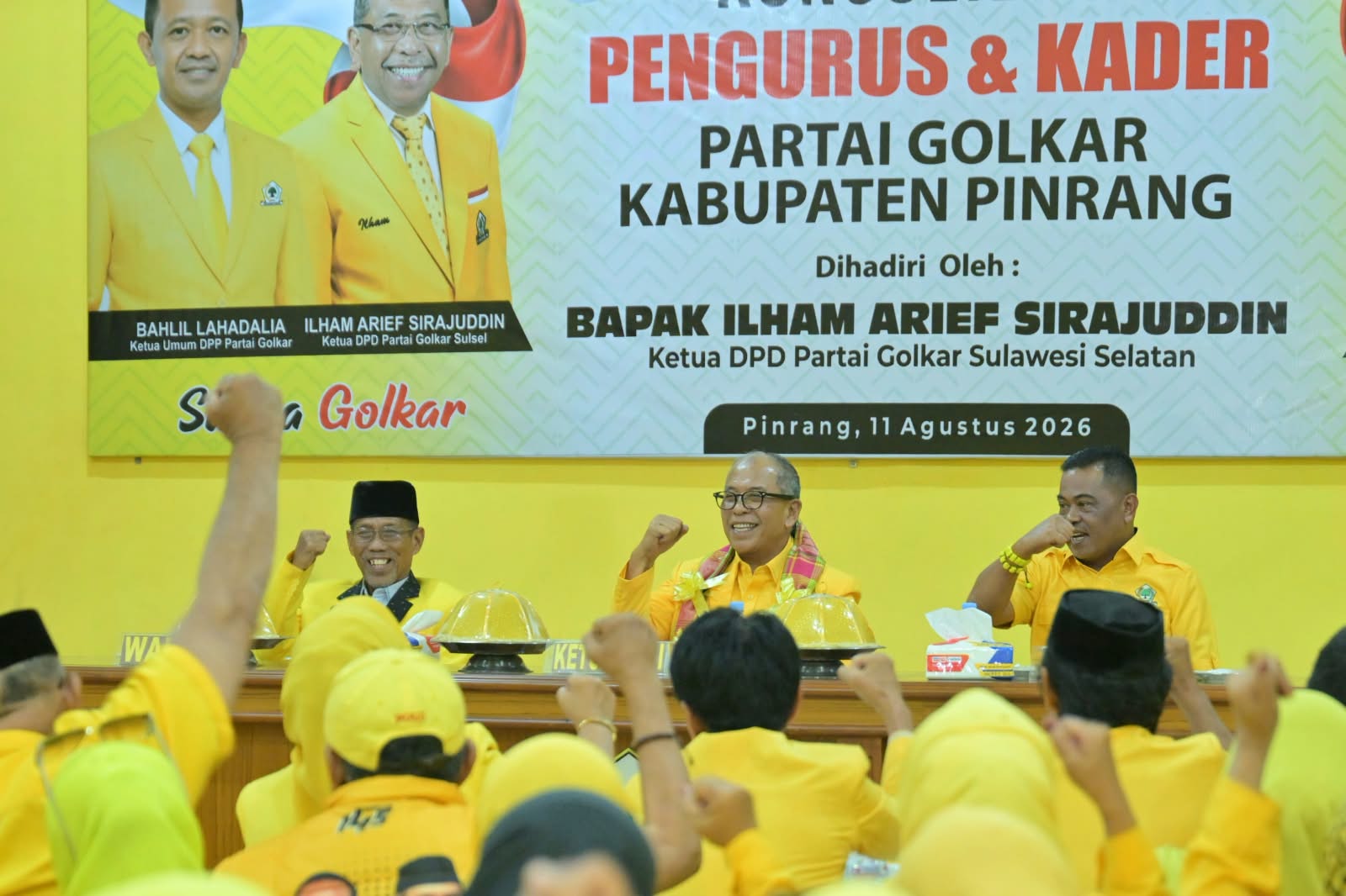 Kader Pinrang Dorong Maju Pilgub, IAS: Tak Usah Bicara Pilgub Dulu