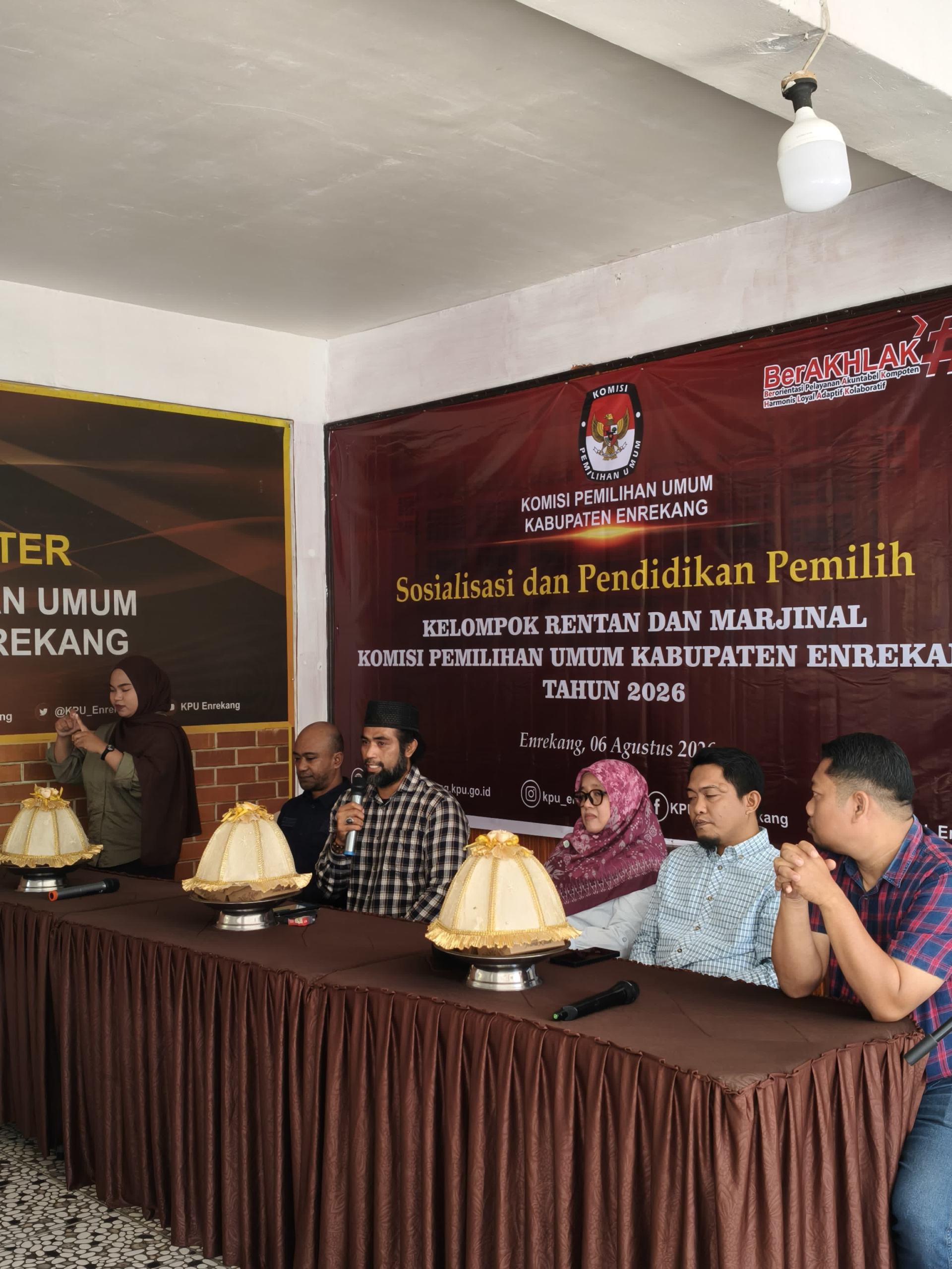 Gandeng PPDI dan SLB, KPU Enrekang Perkuat Pendidikan Pemilih Kelompok Rentan dan Marginal