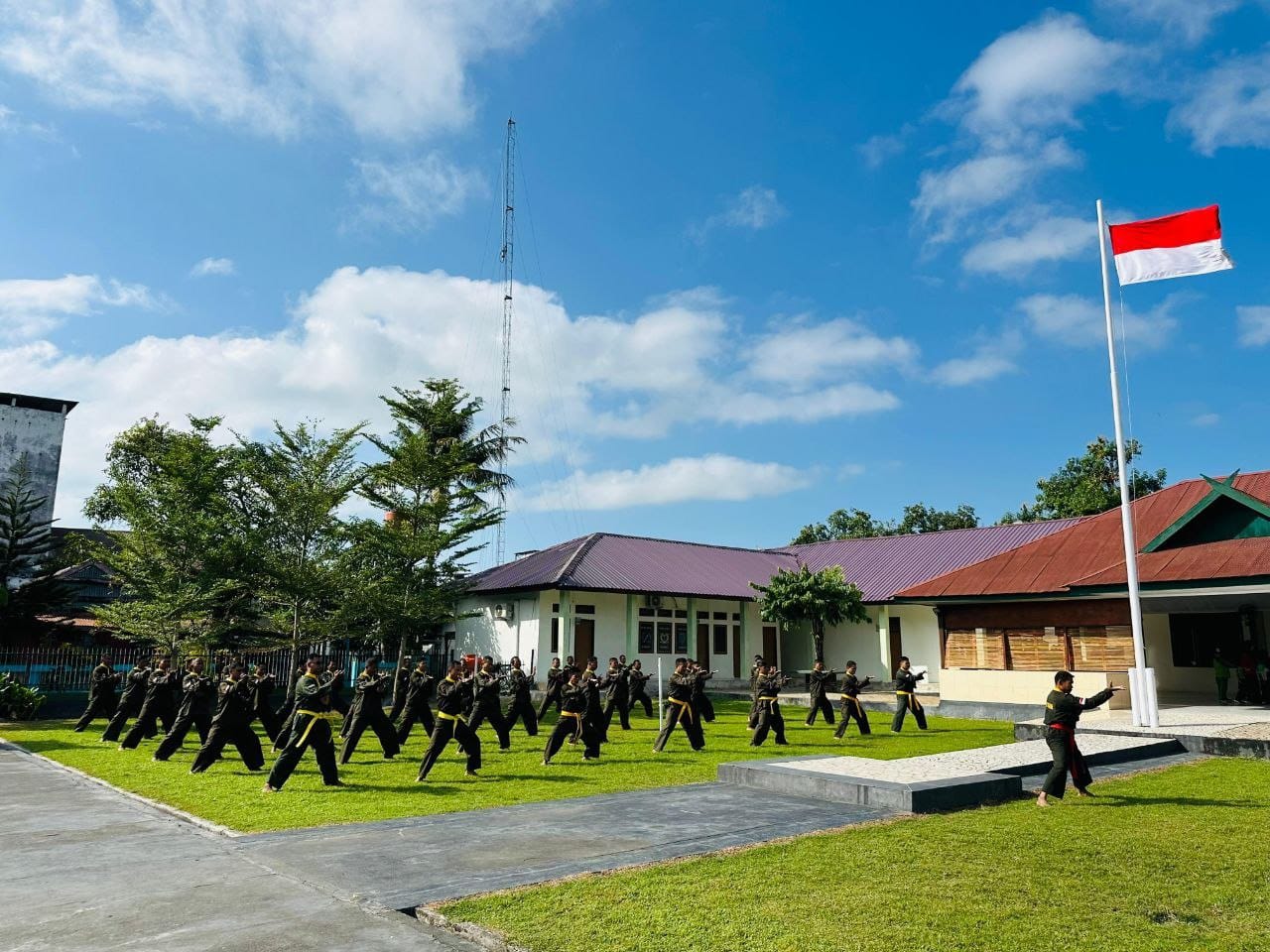 Gaspol dan Konsisten! Kodim 1404/Pinrang Rutin Asah Kemampuan Prajurit Lewat Latihan PSM