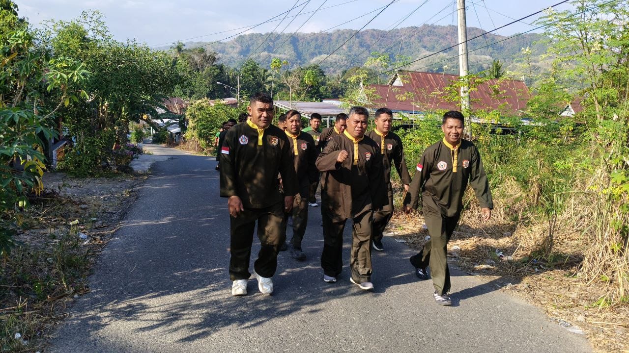 Kodim 1419/Enrekang Rutin Gelar Latihan Pencak Silat Militer, Tingkatkan Ketangguhan dan Profesionalisme Prajurit