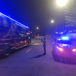 Patroli Cahaya Biru, Satlantas Pantau Kamseltibcarlantas Dimalam Hari