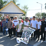 Semarak HUT RI, Ratusan Alsintan Penuhi Jalanan Sidrap