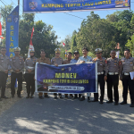 MONITORING DAN EVALUASI KAMPUNG TERTIB LALU LINTAS OLEH TIM DIREKTORAT LALU LINTAS POLDA SULSEL Di ENREKANG.