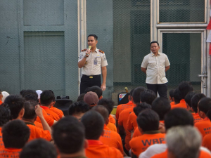 Tegaskan Komitmen Zero Halinar, Rutan Kelas I Jakarta Pusat Perketat Pengawasan Handphone hingga Scammer