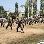 PERSONEL KODIM 1419/ENREKANG GELAR LATIHAN PENCAT SIKAT MILITER, TINGKATKAN KESIAPAN DAN KETERAMPILAN BELA DIRI