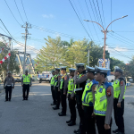 Satlantas Polres Enrekang Gelar Apel Pagi dan Strong Point untuk Kelancaran Lalu Lintas