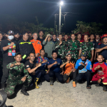 Dandim 1404/Pinrang Pimpin Pemadaman, TNI-Polri dan Damkar Berjibaku Jinakkan Api di Patampanua