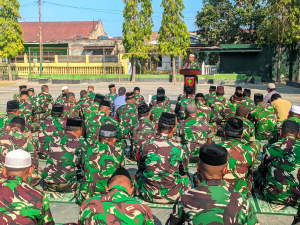 Ikhtiar Hadapi Kekeringan, Kodim 1404/Pinrang Gelar Shalat Istisqa