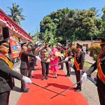 Polres Enrekang Sambut Kapolres Baru Dengan Tari Paduppa dan Pedang Pora