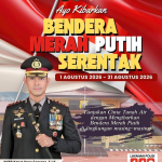 Kapolres Enrekang Ajak Masyarakat Kibarkan Bendera Merah Putih Serentak Sambut Hari Kemerdekaan RI Ke-81