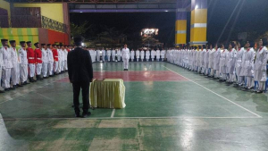 Kapolsek Maiwa Hadiri Malam Pengukuhan Paskibra Kecamatan Maiwa dalam Rangka HUT RI ke-81 Tahun 2026.