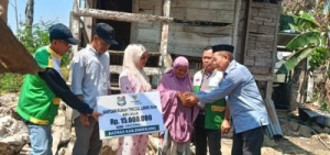 BAZNAS Enrekang Bedah Rumah Warga Kurang Mampu di Desa Mata Allo