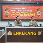 Anev Situasi Kamtibmas, Kapolres Enrekang Evaluasi Pelaksanaan Tugas Selama Sepekan